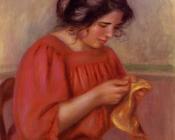 皮埃尔 奥古斯特 雷诺阿 : Gabrielle Mending